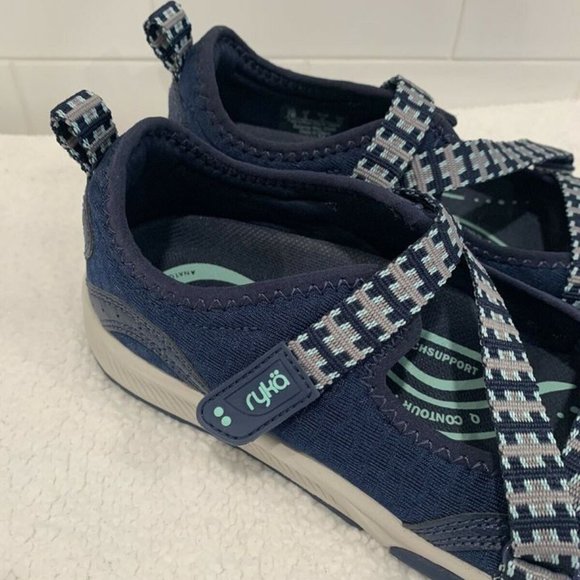 Ryka Kailee Size 7 Women's Comfort Blue Shoes - Picture 2 of 8